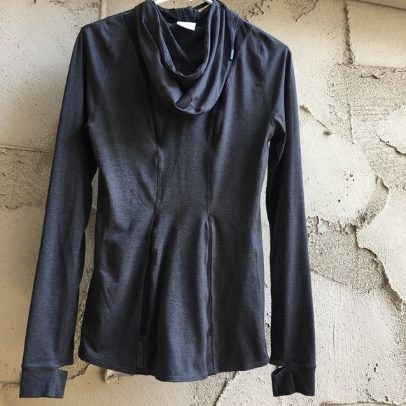 Gymshark Apex Zip Up Jacket Black Marl I Size S - Picture 2 of 6